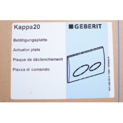 GEBERIT Kappa20 Przycisk  UP200 CHROM -MAT 115.228.46.1